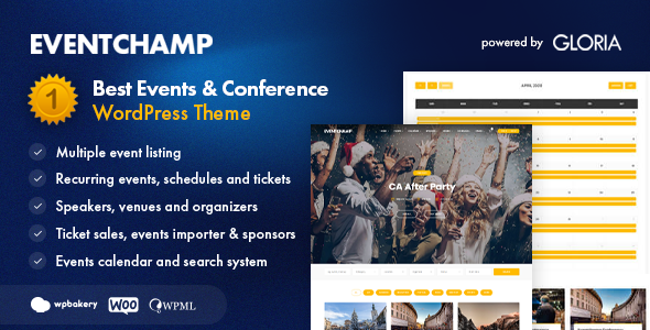 EventChamp - Event & Conference WordPress Theme