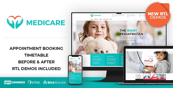 Medicare - Medical & Healthcare WordPress Theme