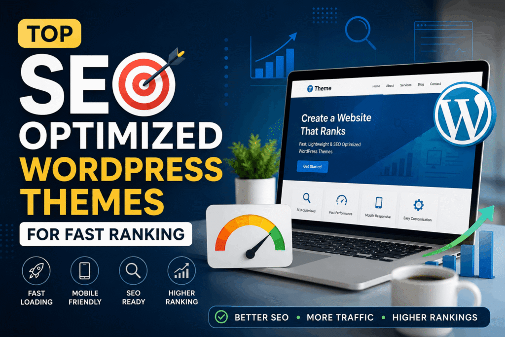 Top SEO Optimized WordPress Themes for Fast Ranking (2026)
