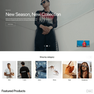 Free Fashion Store WordPress Theme