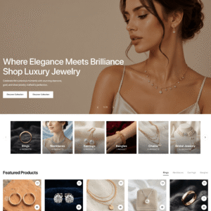 Free Jewelry WordPress Template