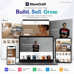 StoreCraft - Multipurpose WooCommerce WordPress Theme